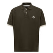 Canali Green Cotton Polo Shirt