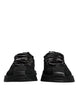 Dolce & Gabbana Black Nylon Low Top NS1 Sneakers Shoes