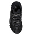 Dolce & Gabbana Black Nylon Low Top NS1 Sneakers Shoes