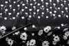Dolce & Gabbana Black Floral Silk Square Wrap Shawl Scarf