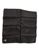 Dolce & Gabbana Black Crown Silk Square Handkerchief Scarf