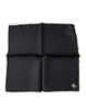 Dolce & Gabbana Black Crown Logo Square Handkerchief Scarf