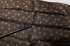 Dolce & Gabbana Brown Fantasy Silk Neck Wrap Shawl Scarf