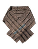 Dolce & Gabbana Brown Fantasy Silk Neck Wrap Shawl Scarf