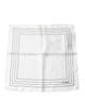 Dolce & Gabbana White Polka Dots Square Handkerchief Scarf