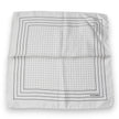 Dolce & Gabbana White Polka Dots Square Handkerchief Scarf