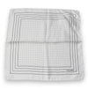 Dolce & Gabbana White Polka Dots Square Handkerchief Scarf