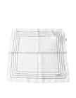 Dolce & Gabbana White Polka Dots Square Handkerchief Scarf