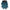Dolce & Gabbana Blue Green Wool Fringes Wrap Shawl Scarf