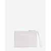 Lanvin White Leather Men Pouch Wallet