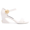 Dolce & Gabbana White Calfskin Women Pump
