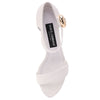 Dolce & Gabbana White Calfskin Women Pump