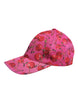 Dolce & Gabbana Pink Cherry Print Cotton Baseball Cap