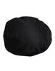 Dolce & Gabbana Black Wool Newsboy Capello Cabbie Hat