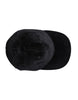 Dolce & Gabbana Black Cotton 6 Panels Baseball Cap