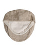 Dolce & Gabbana Beige Floral Linen Newsboy Hat