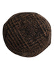 Dolce & Gabbana Brown Houndstooth Wool Woven Bucket Hat