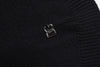 Dolce & Gabbana Black Wool Whole Head Wrap Balaclava Hat
