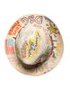 Dolce & Gabbana Multicolor Floral Women Fedora Wide Brim Hat