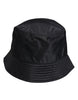 Dolce & Gabbana Black Cotton Wide Brim Bucket Hat