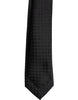 Dolce & Gabbana Black Circles Silk Adjustable Necktie Tie