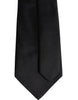 Dolce & Gabbana Black Solid Silk Adjustable Necktie Tie
