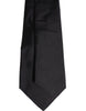 Dolce & Gabbana Black Solid Silk Adjustable Necktie Tie