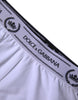 Dolce & Gabbana White Cotton Stretch Regular Boxer Underwear