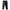 Dolce & Gabbana Black Logo Nylon Cropped Tights Pants Underwear