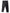 Dolce & Gabbana Black Logo Nylon Cropped Tights Pants Underwear