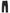 Dolce & Gabbana Black DG Logo Nylon Cropped Tights Underwear