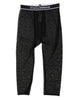 Dolce & Gabbana Black DG Logo Nylon Cropped Tights Underwear