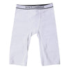 Dolce & Gabbana White Logo Cotton Cropped Tights Underwear