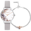 Olivia Burton Gray Leather Watch