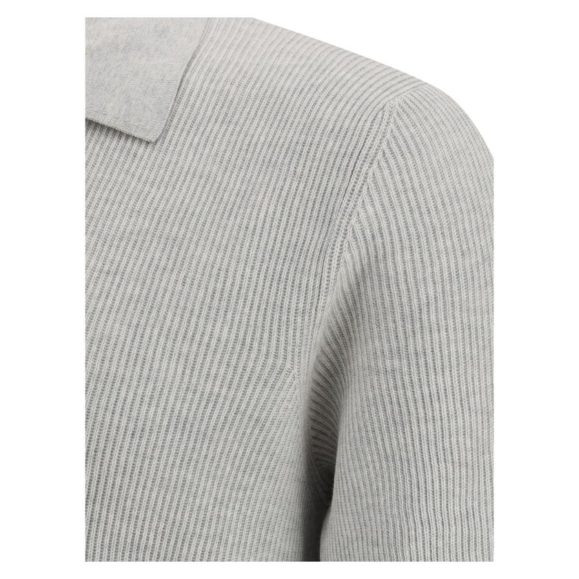 Brunello Cucinelli Ribbed Polo Shirt