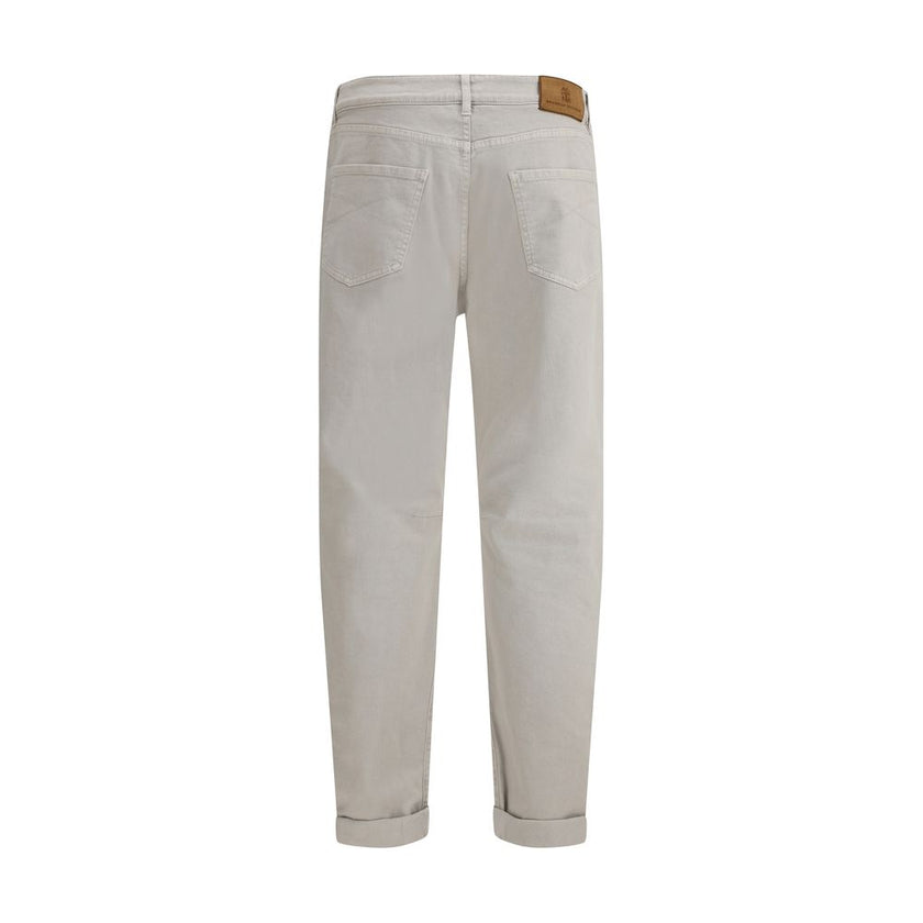 Brunello Cucinelli Pants with turn-up hem