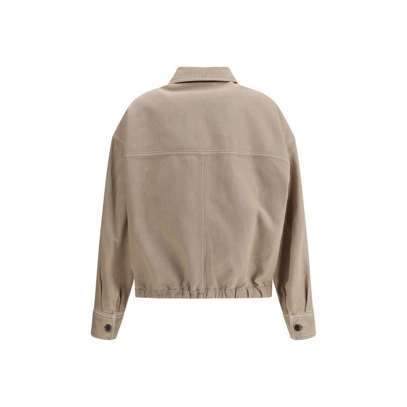 Brunello Cucinelli Denim Shirt Jacket