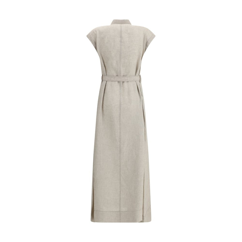 Brunello Cucinelli Long linen Dress