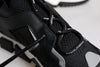 Dolce & Gabbana Black Mesh Sorrento Trekking Sneakers Shoes