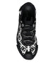 Dolce & Gabbana Black Logo Lace Up Low Top NS1 Sneakers Shoes