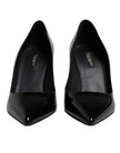 Dolce & Gabbana Black Patent Leather High Heels Pumps Shoes