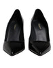 Dolce & Gabbana Black Patent Leather High Heels Pumps Shoes