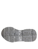 Dolce & Gabbana White Silver Daymaster Low Top Sneaker Shoes