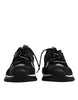 Dolce & Gabbana Black Mesh Sorrento Trekking Sneakers Shoes