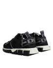Dolce & Gabbana Black Mesh Sorrento Trekking Sneakers Shoes