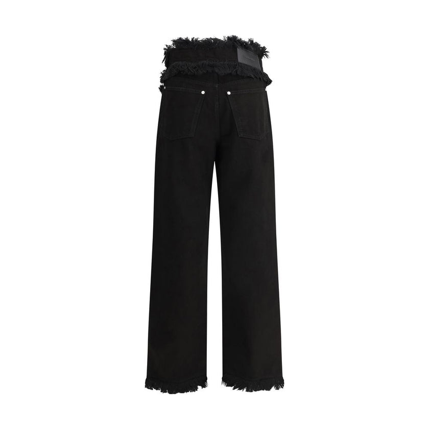 Ferragamo Frayed edges Jeans