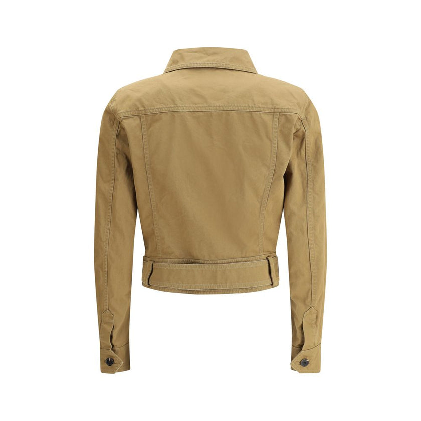 Saint Laurent Cotton cropped Jacket