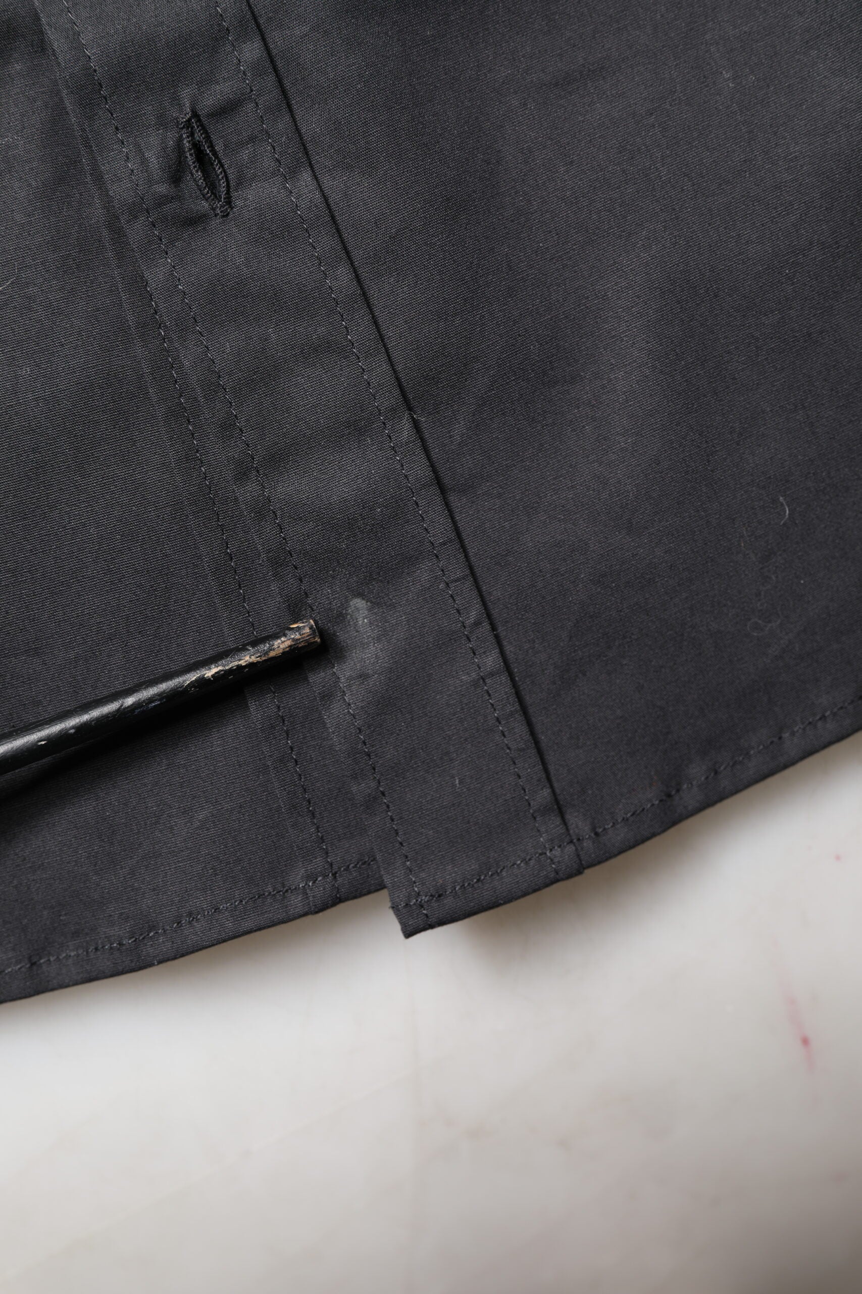 Dolce & Gabbana Black Cotton GOLD Long Sleeves Dress Shirt