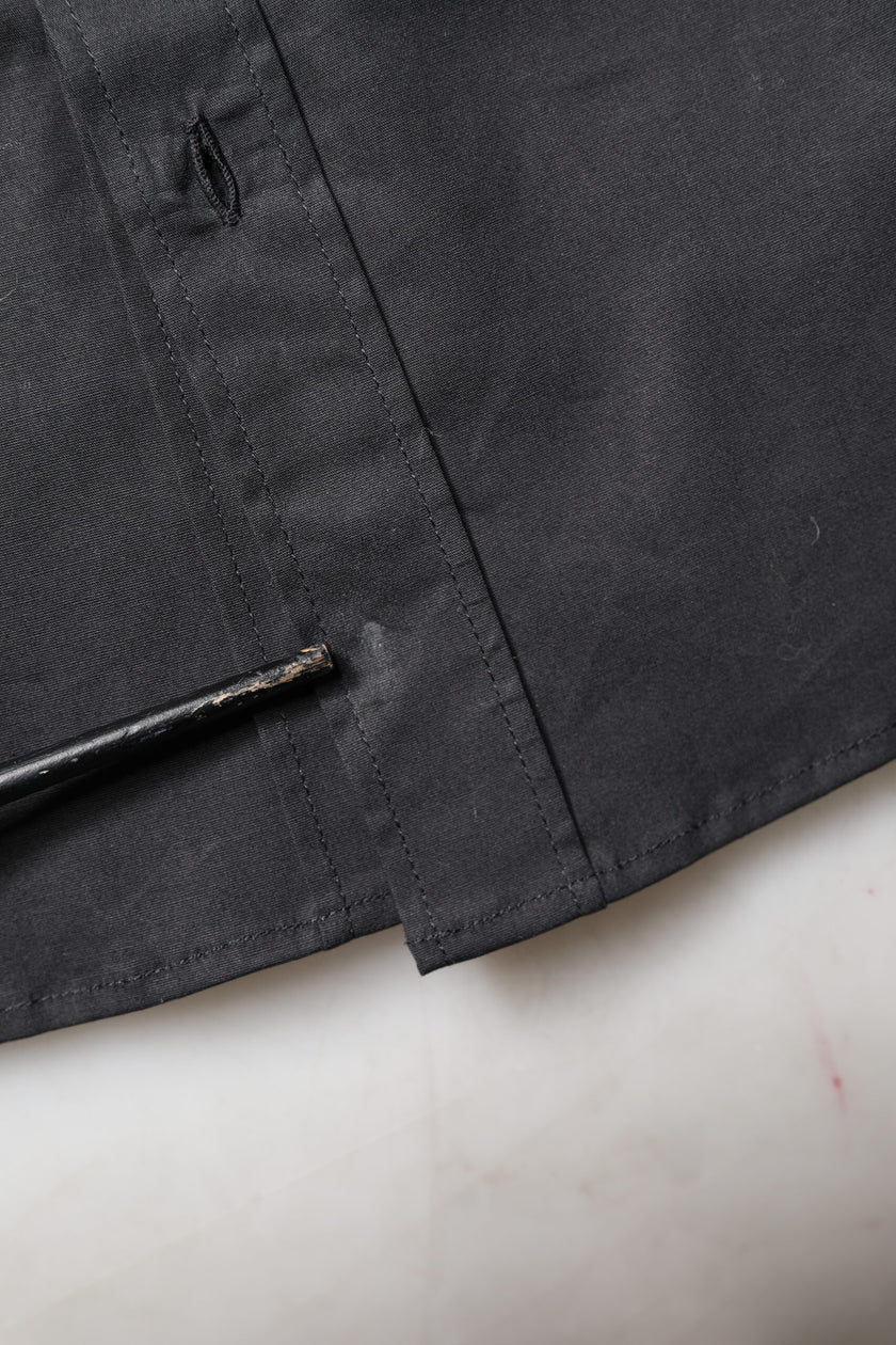 Dolce & Gabbana Black Cotton GOLD Long Sleeves Dress Shirt