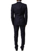 Dolce & Gabbana Blue MARTINI Wool 3 Piece Formal Men Suit